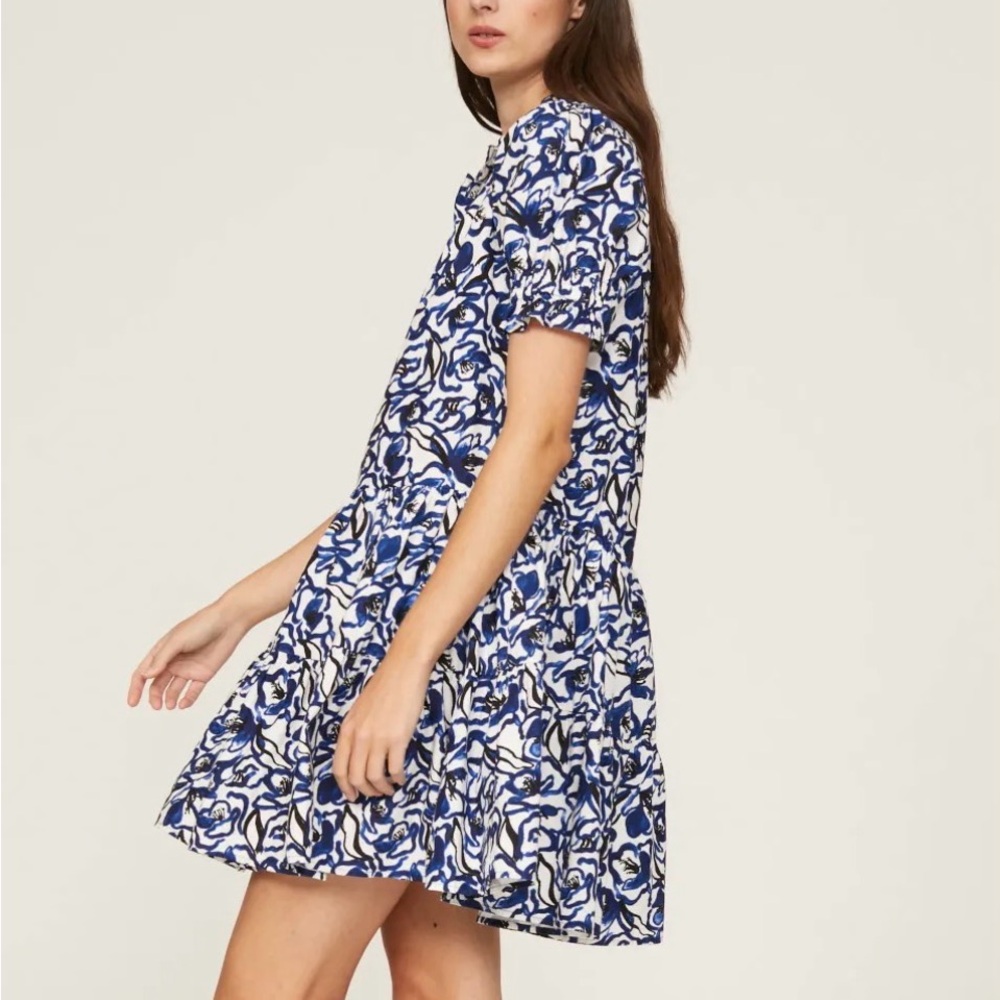 Apiece Apart Las Alturas Floral Mini Dress